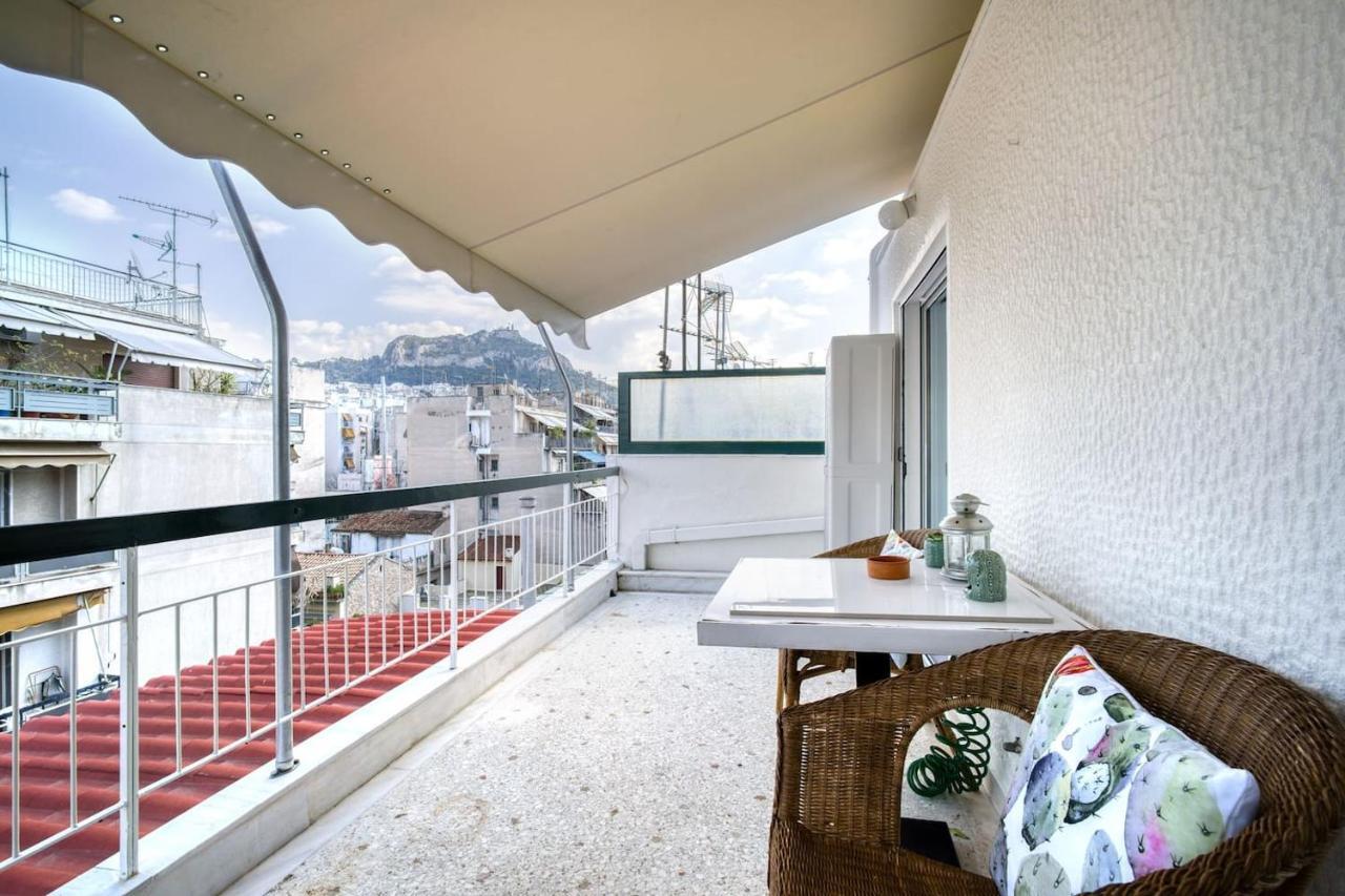 The Cactus Apartment With Large Sunny Balcony Athens Exterior photo
